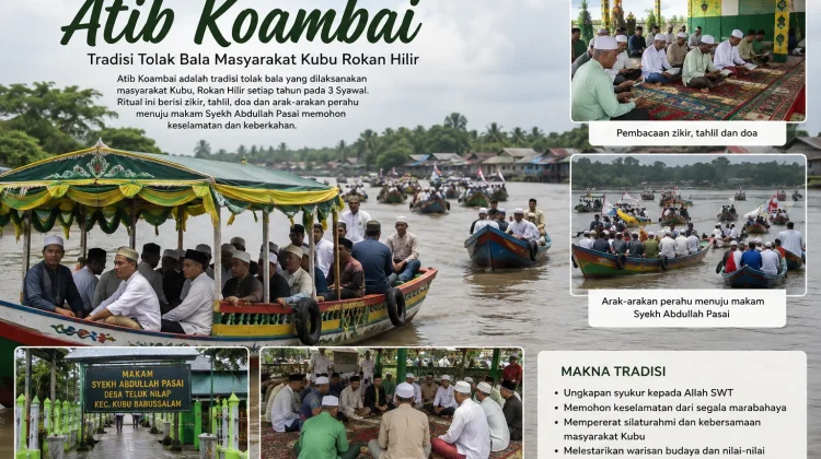 Atib Koambai Tradisi Tolak Bala Masyarakat Kubu Rokan Hilir Provinsi Riau