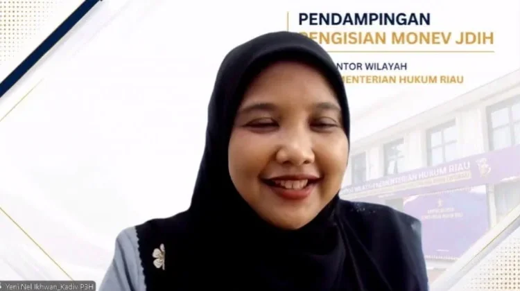 Dorong JDIH Berkualitas dan Terintegrasi, Kemenkum Riau Intenskan Pendampinga