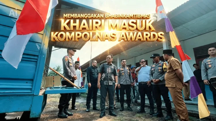Inovasi Perpustakaan Keliling Bripka Khairi, Masuk Kompolnas Award