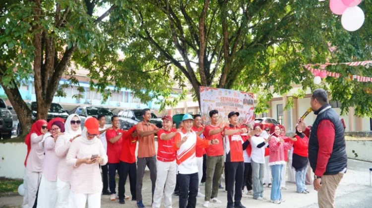 Diskominfo Kampar Semarakkan HUT RI dengan Lomba