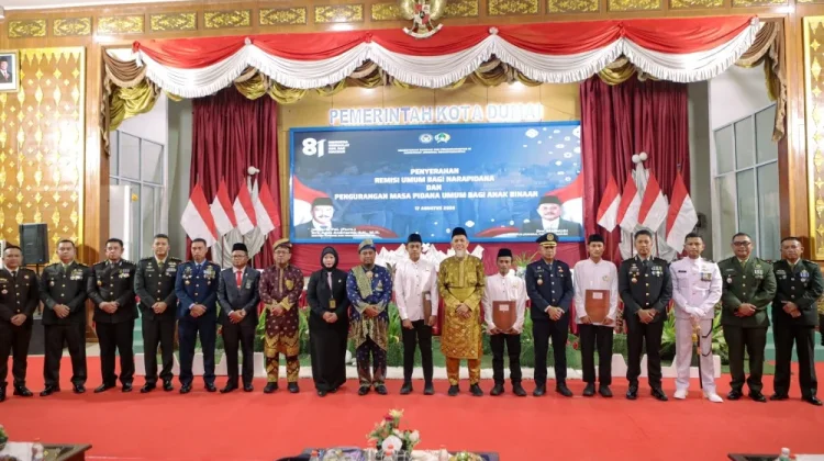 729 Warga Binaan Rutan Kelas II B Dumai Terima Remisi Umum 2026