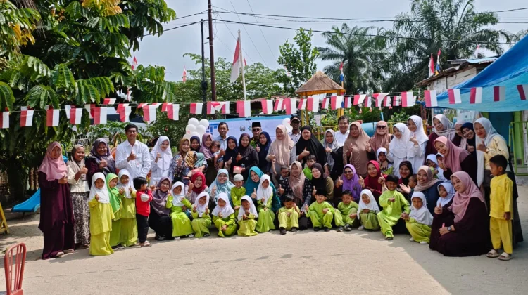 Poltekkes Kemenkes Riau, SKK Migas Sumbagut & Texcal Mahato Atasi Stunting di Kampar
