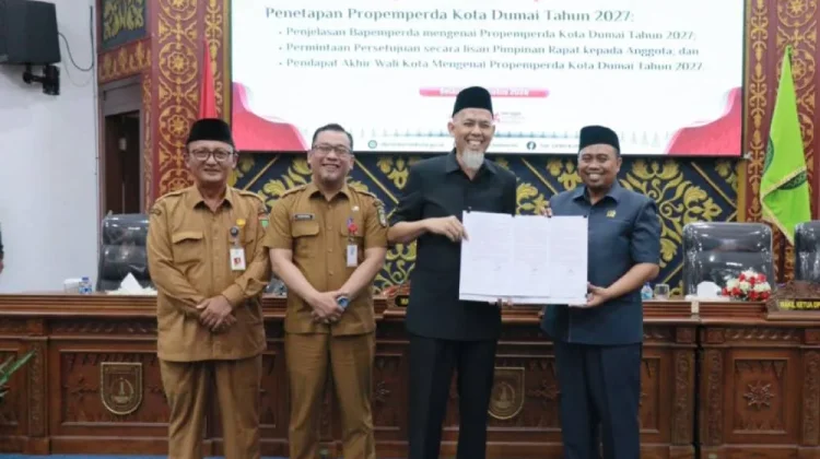 DPRD dan Pemko Dumai Sepakati 13 Ranperda Masuk Propemperda ahun 2027