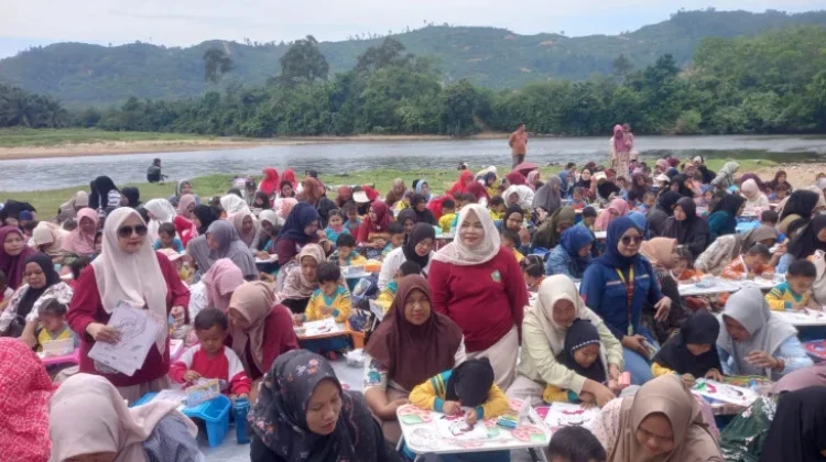 GOW Kampar Gelar Lomba Mewarnai Anak