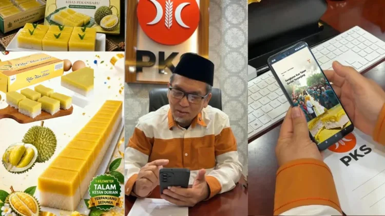 Apresiasi Talam Durian Capai Rekor MURI, Presiden PKS AMY Dijadwalkan ke Pekanbaru