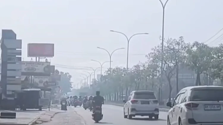 Kabut Asap Kembali Menyelimuti Bumi Lancang Kuning Riau