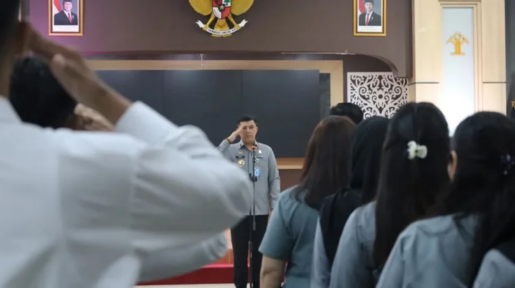 Kemenkum Riau Apel Pagi, Perkuat Disiplin dan Matangkan Persiapan Penilaian WBBM