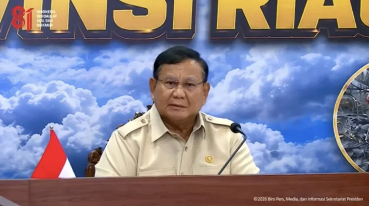 Prabowo Ancam Copot Izin Perusahaan Pembakar Lahan di Riau