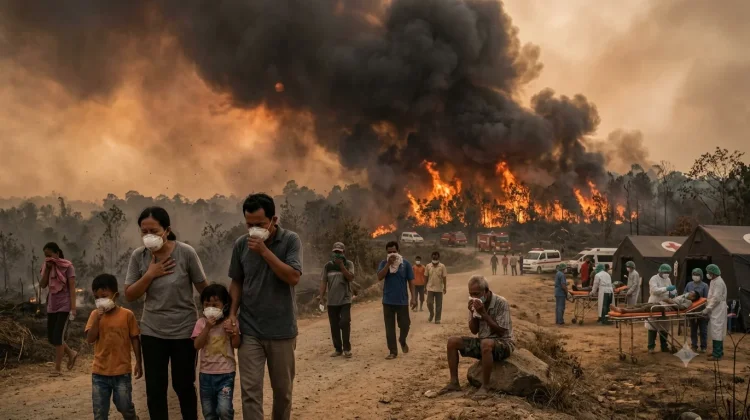 Waspada Asap Kebakaran Hutan, Kenali Penyakit yang Dapat Ditimbulkan