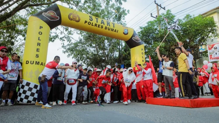 Buka Kelurahan Laksamana Fun Run