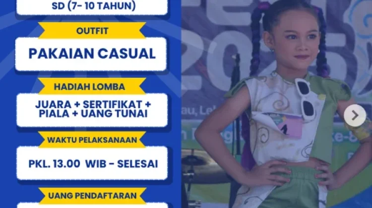 RRI Fest 2026 Hadirkan Lomba Fashion Show untuk Anak TK dan SD