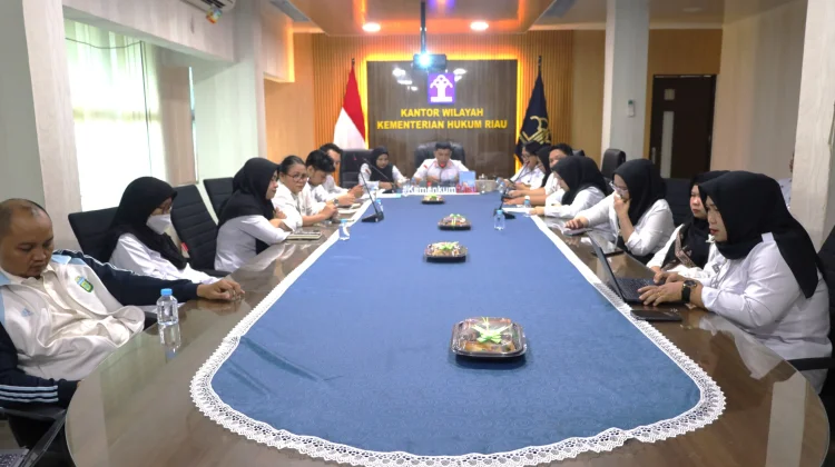 Kemenkum Riau Gandeng LAN RI Perkuat Penyusunan Policy Brief Berbasis Bukti