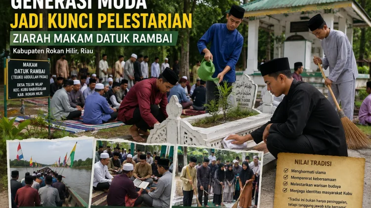 Generasi Muda Jadi Kunci Pelestarian Ziarah Makam Datuk Rambai
