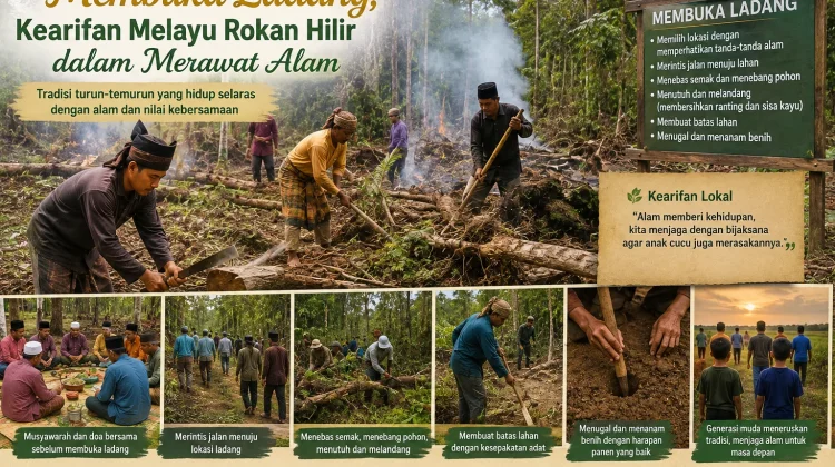 Membuka Ladang, Kearifan Melayu Rokan Hilir dalam Merawat Alam