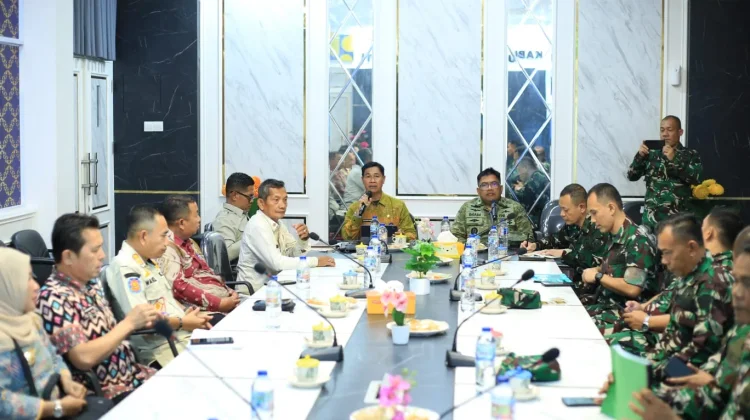 Tinjau Fasilitas Pemadaman Karhutla, SATGAS TNI Turun ke Meranti