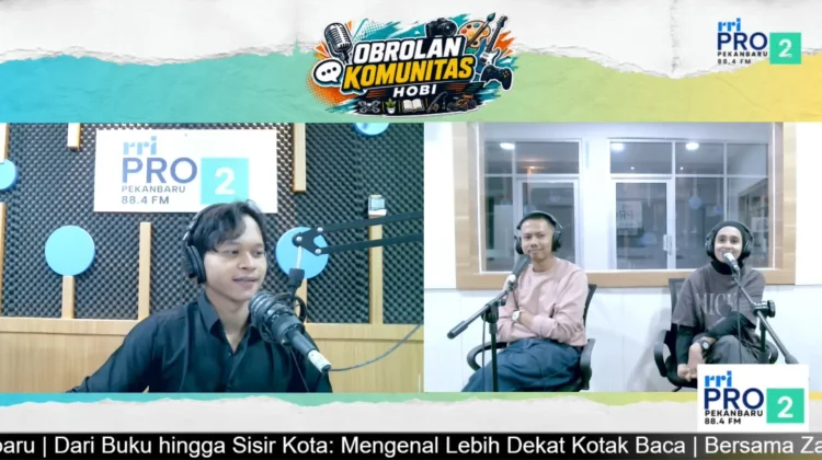 Kotak Baca, Berawal dari Sekotak Buku Kini Jadi Ruang Literasi Anak Muda Pekanbaru