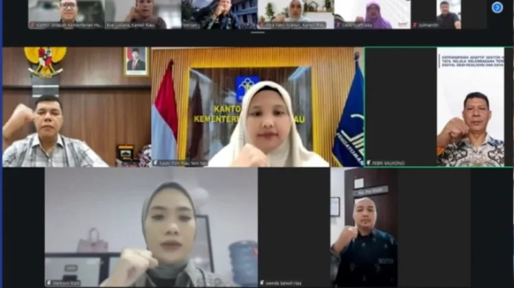 Kemenkum Riau Perkuat Persiapan Desk Evaluasi WBBM
