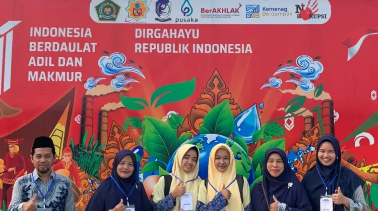 Dua Siswa MTsN 1 Pelalawan Jadi Wakil pada OBA Tingkat Provinsi Riau ke-9 Tahun 2026