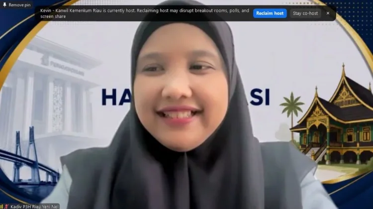 Kanwil Kemenkum Riau Dorong Kepastian Hukum Pengelolaan Keuangan Daerah