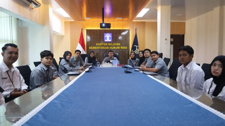 Kemenkum Riau Ikuti Dialog Interaktif Penyelesaian Persoalan Hukum Masyarakat