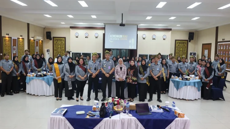 Kemenkum Riau Ikuti Desk Evaluasi WBBM oleh Tim Penilai Nasional KemenPAN-RB