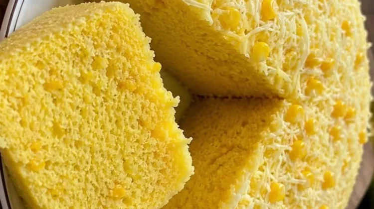 Bolu Jagung Kukus, Lembut, Harum dan Mudah Dibuat