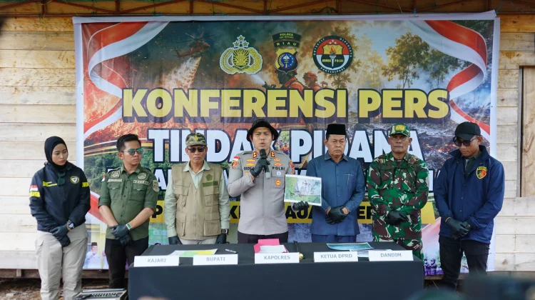 Polres Meranti Tetapkan Satu Tersangka Karhutla di Rangsang