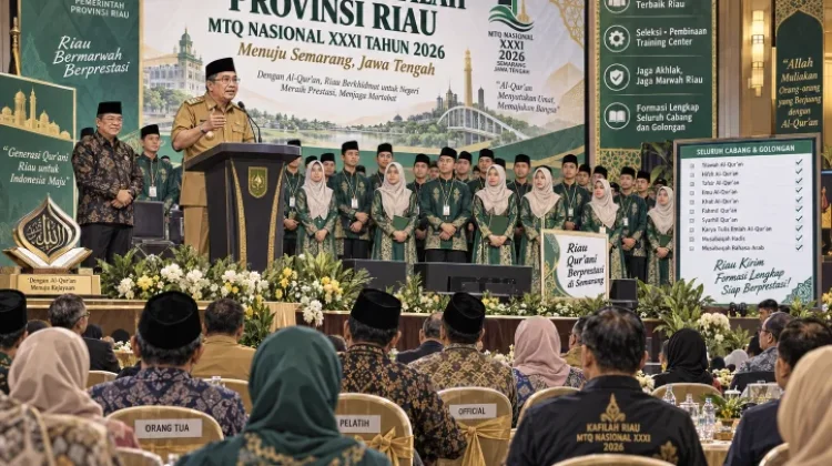 Kafilah Riau Siap Berlaga di MTQ Nasional