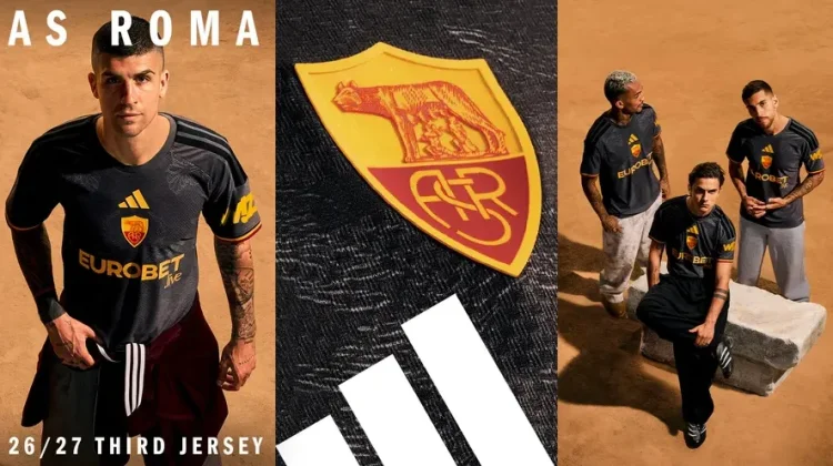 Jersey Ketiga Roma 2026/27 Resmi Dirilis, Dybala Terpukau