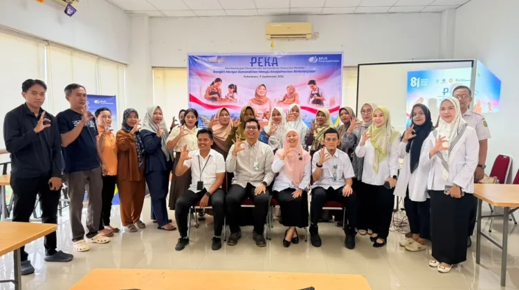 BPJS Ketenagakerjaan Pekanbaru Panam Dorong Kemandiri Ekonomi lewat PEKA