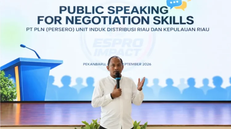 PLN Riau-Kepri Asah Public Speaking Insan PLN