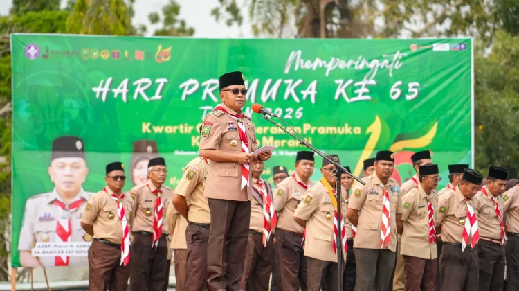Hari Pramuka ke-65, Bupati Meranti Dorong Generasi Muda Kreatif dan Mandiri