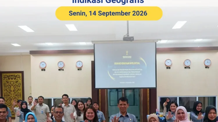 Kanwil Kemenkum Riau Dorong Perlindungan Produk Unggulan Indragiri Hilir