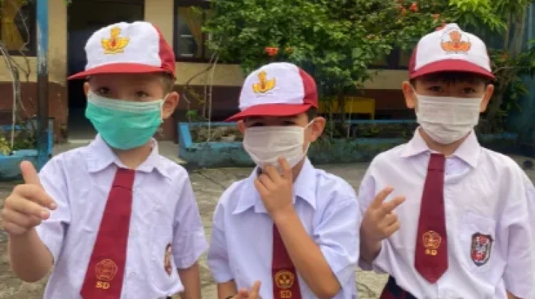 Kabut Asap Belum Usai, SDN 56 Pekanbaru Batasi Aktivitas Luar Ruangan