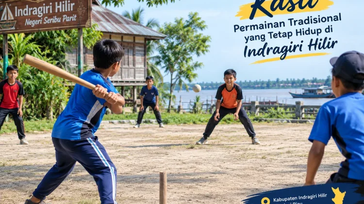Bola Kasti, Permainan Tradisional yang Tercatat di Indragiri Hilir