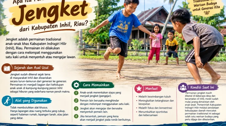 Jengket, Permainan Tradisional yang Dikenal dalam Kehidupan Anak di Inhil