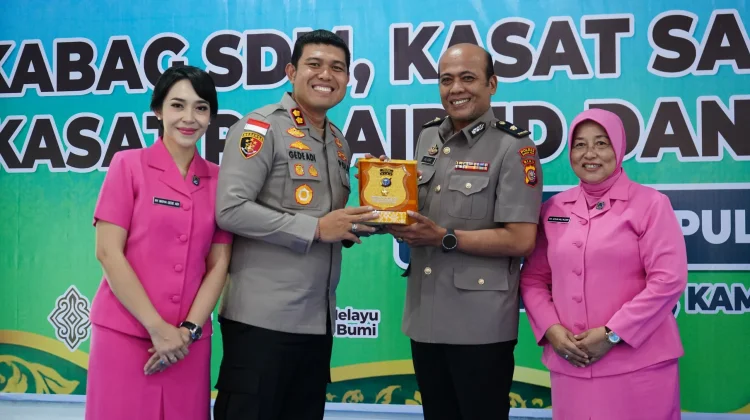 Polres Kepulauan Meranti Gelar Kenal Pamit Pejabat yang Baru Dilantik