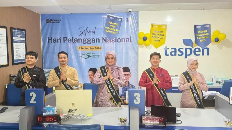 TASPEN Pekanbaru Perkuat Pelayanan Prima di Hari Pelanggan Nasional 2026