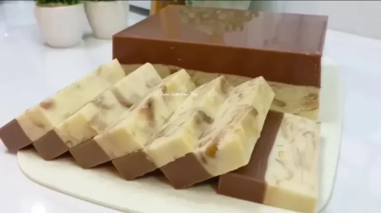 Puding Milo Gabin, Perpaduan Lembut Puding Cokelat dan Gurihnya Biskuit