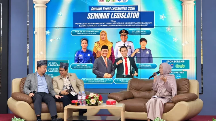 Syahrul Aidi dan Hendry Munief Motivasi Mahasiswa UNRI Mandiri sejak Kuliah