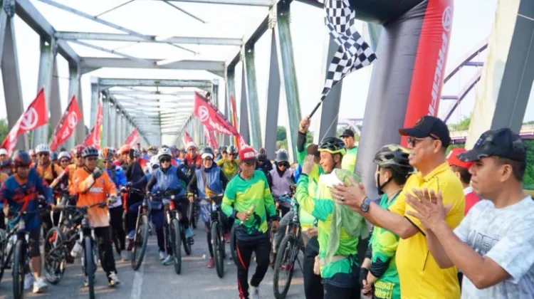 Ribuan Peserta Ramaikan Kampar Bersepeda 2026