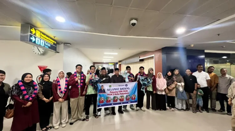 Madrasah Riau Sumbang Prestasi, Kontingen Riau Raih Peringkat 7 OSN Nasional 2026