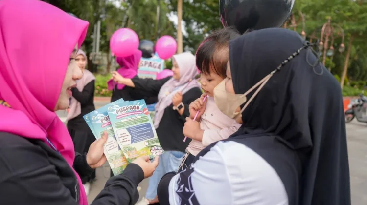 DPPPA Kota Dumai Sosialisasikan PUSPAGA dan Kesetaraan Gender di Area Car Free Day
