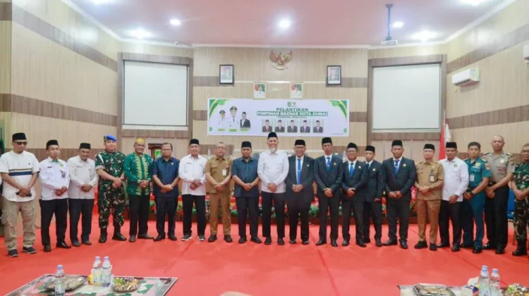 Wako Paisal Resmi Lantik Pimpinan BAZNAS Kota Dumai Periode 2026-2031