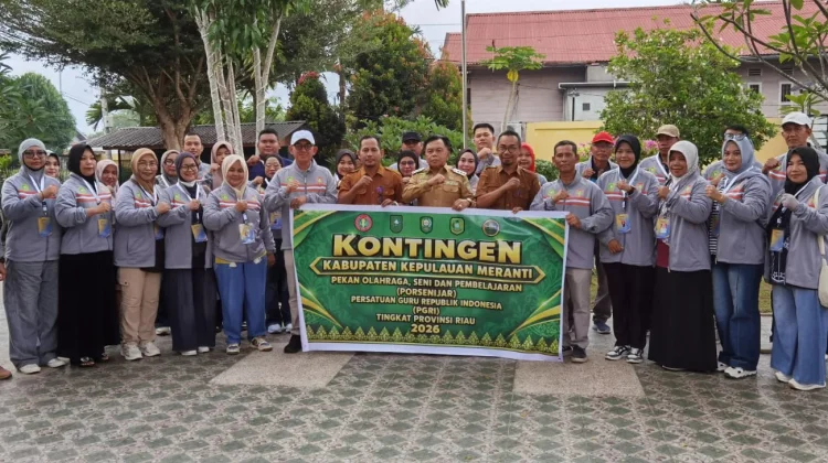 Kontingen Porsenijar PGRI Meranti Siap Raih Prestasi di Kabupaten Siak