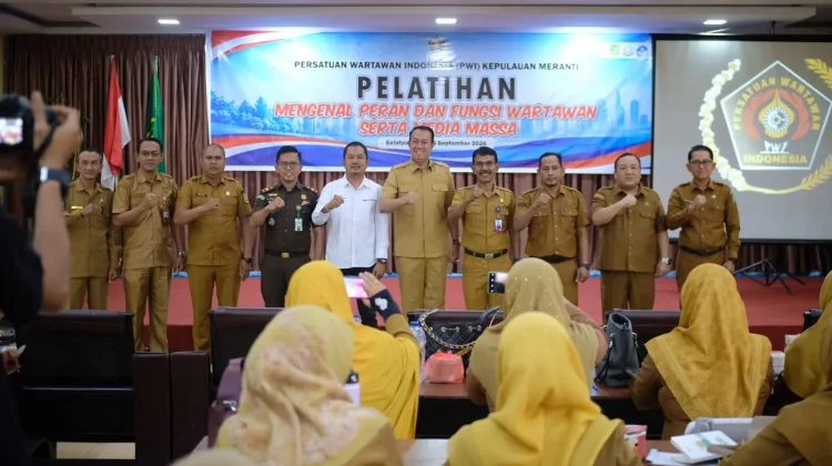 Ciptakan Ekosistem Pers yang Sehat, PWI Meranti Taja Seminar Jurnalistik