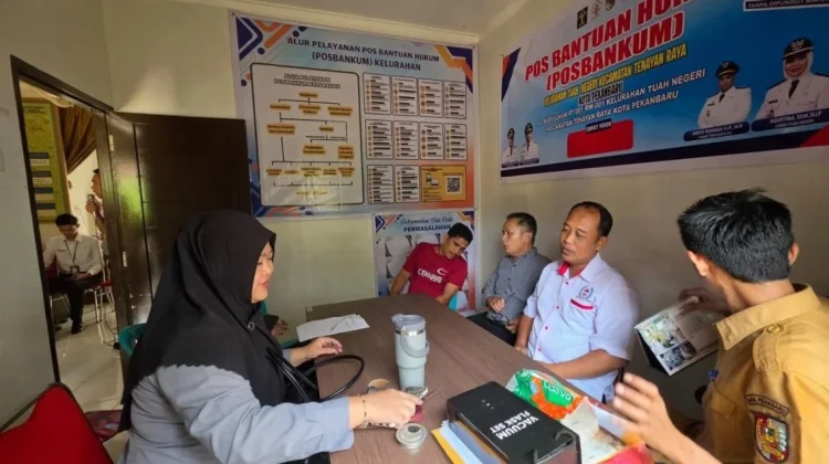 Aktifkan Posbankum Tuah Negeri, Kemenkum Riau Perkuat Kapasitas SIBAPAK