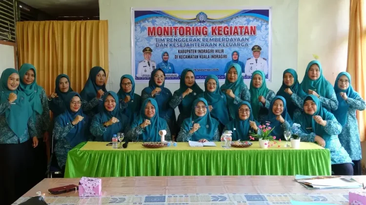 TP PKK Kabupaten Indragiri Hilir Evaluasi Program TP PKK Kuindra