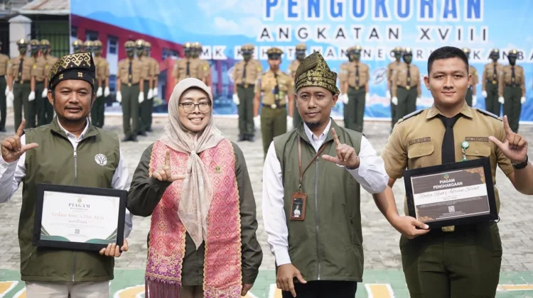 Sebanyak 102 Peserta Didik SMKKN Pekanbaru Dikukuhkan