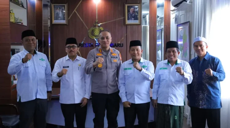 PCNU dan Polresta Pekanbaru Perkuat Sinergi